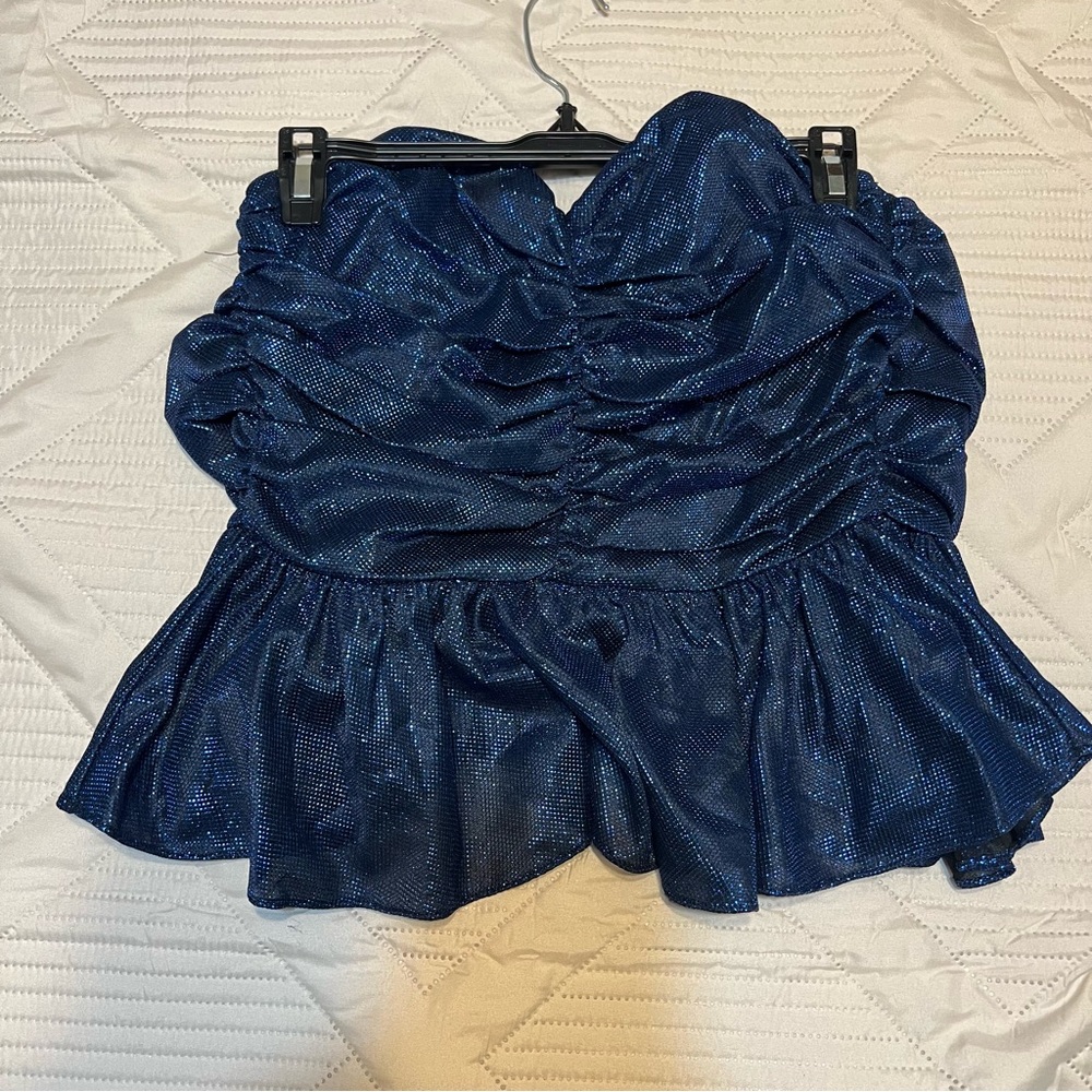 Metallic Tube Top